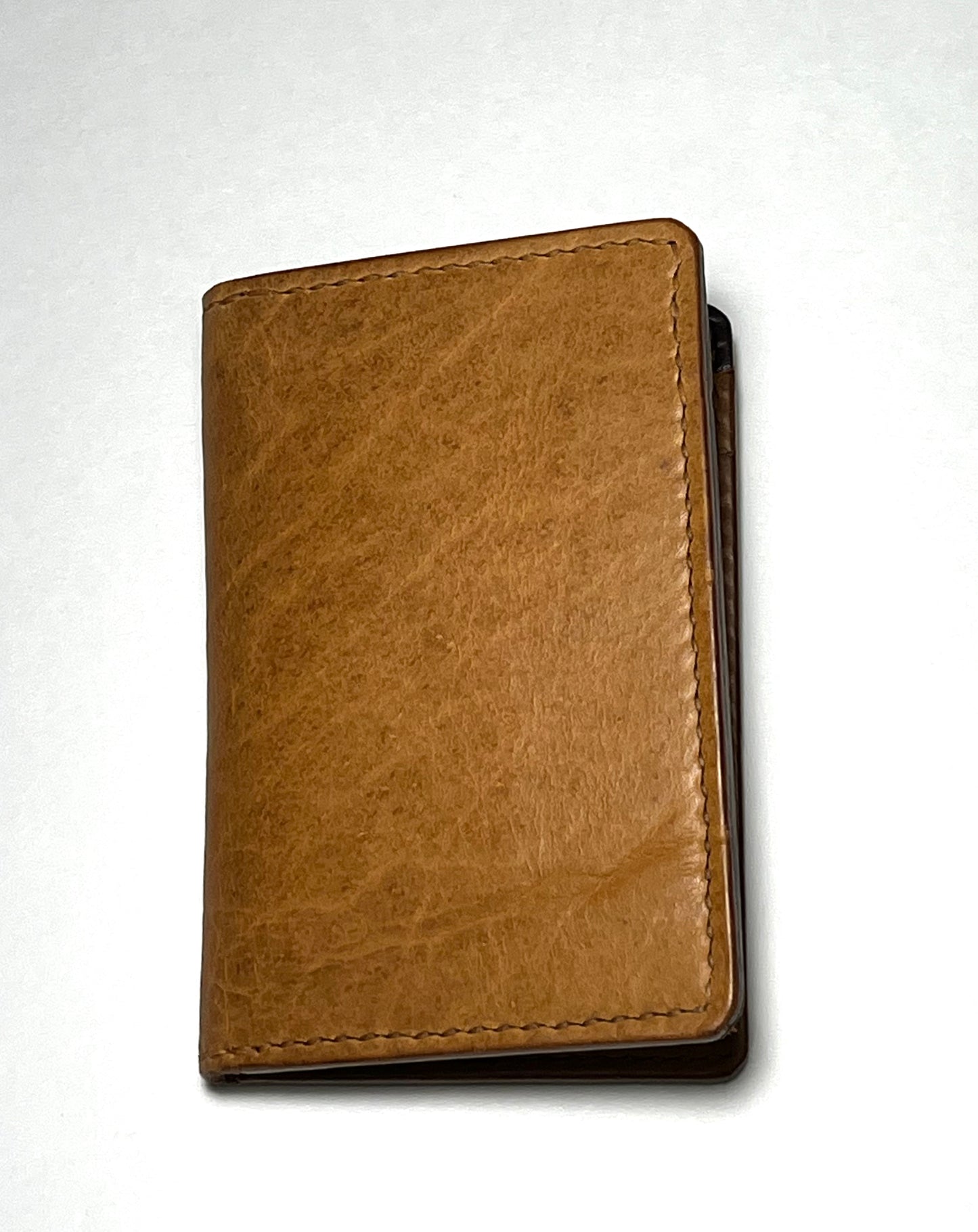 6 pocket vertical card wallet (American Bison)