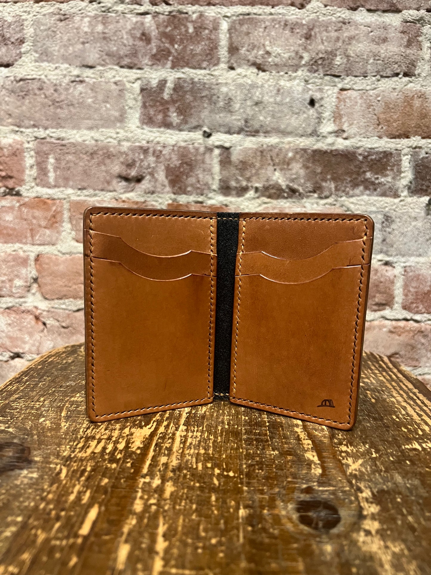 6 pocket vertical card wallet