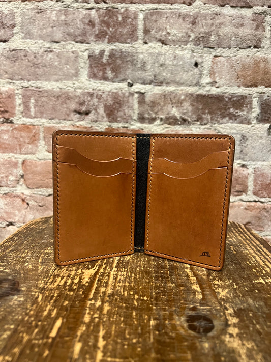 6 pocket vertical card wallet